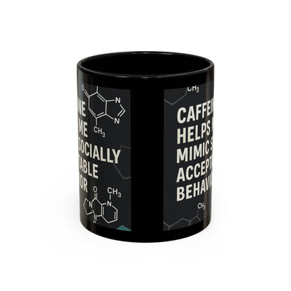 Socially Acceptable 2-Tone Coffee Mug