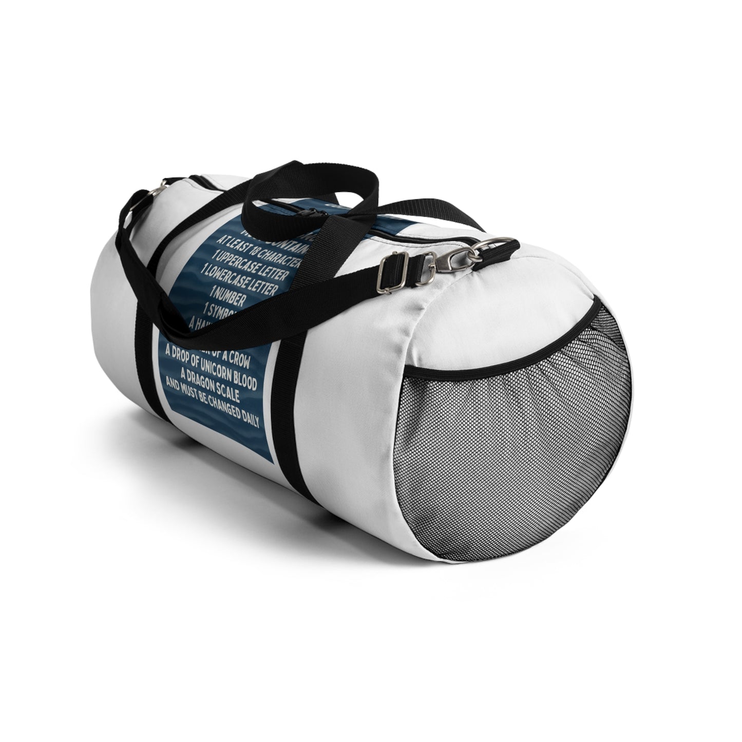 Password Duffel Bag