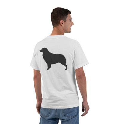 Aussie Silhouette Men's Short-Sleeve Crewneck Tee
