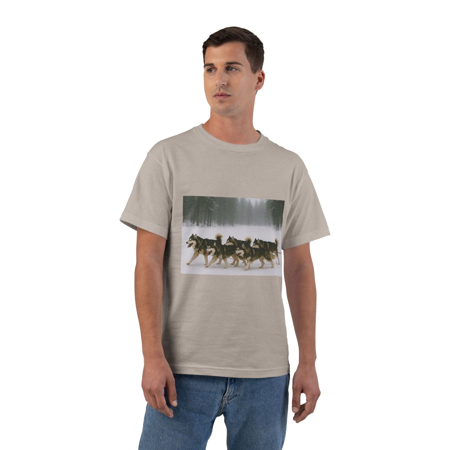 Mush On Men's Short-Sleeve Crewneck Tee