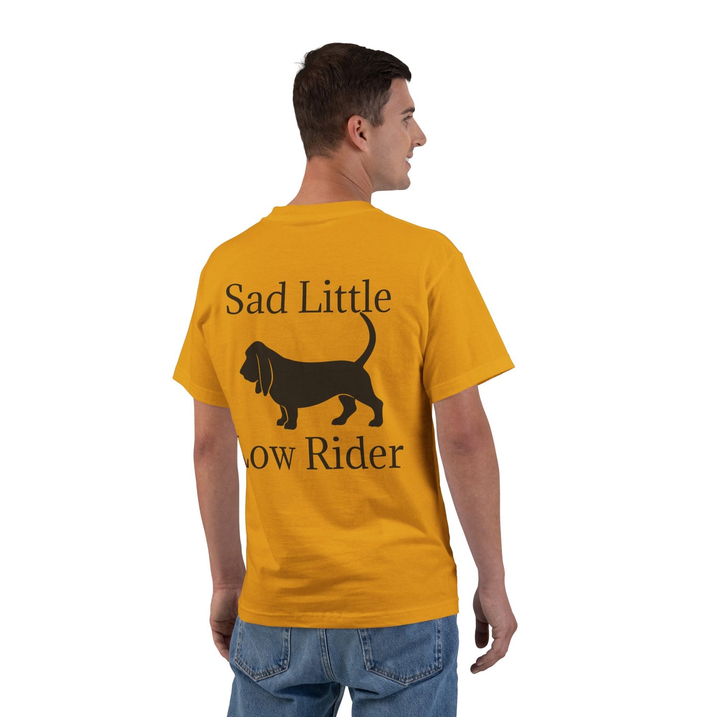 Sad Little Low Rider Men's Short-Sleeve Crewneck Tee