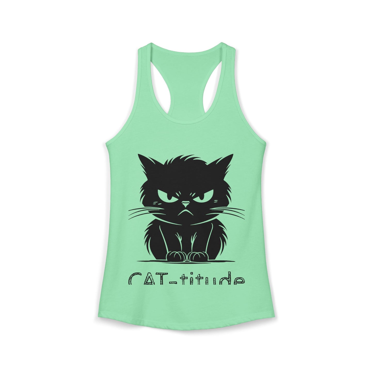 CAT-titude Women's Racerback Tank