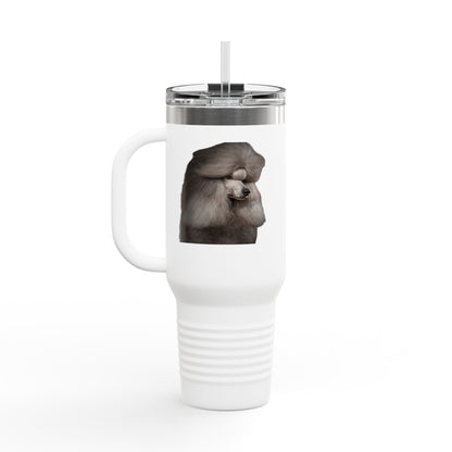 Poodle Head Insulated Travel Mug