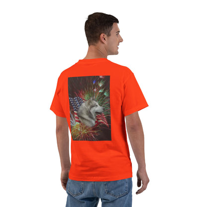 American Malamute Men's Short-Sleeve Crewneck Tee