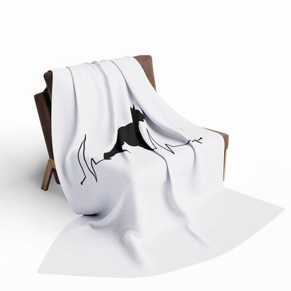 My Heart Beats For German Shepherds Arctic Fleece Blanket