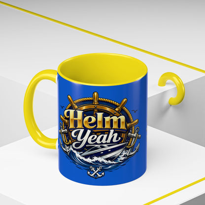 Helm Yeah 2-Tone Coffee Mug
