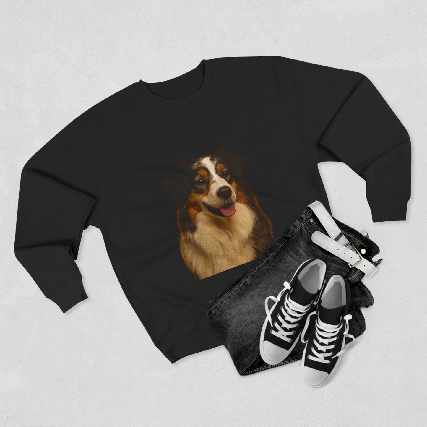 Aussie Head Unisex Crewneck Sweatshirt