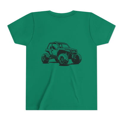 Off The Beaten Path Side By Side Youth Unisex Short Sleeve Crewneck Tee
