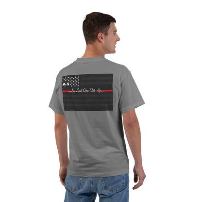 Thin Red Line Men's Short-Sleeve Crewneck Tee