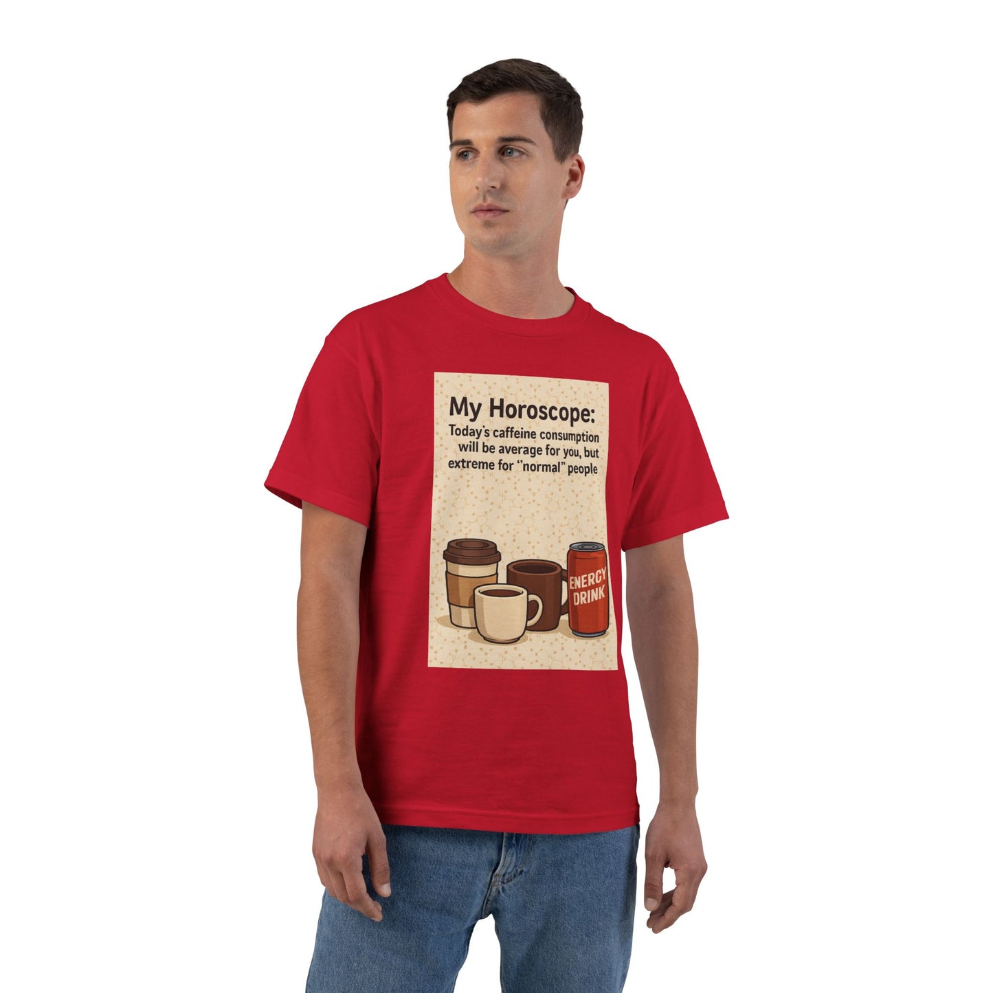 Today's Horoscope Men's Short-Sleeve Crewneck Tee