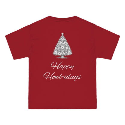 Happy Howl-idays Men's Short-Sleeve Crewneck Tee