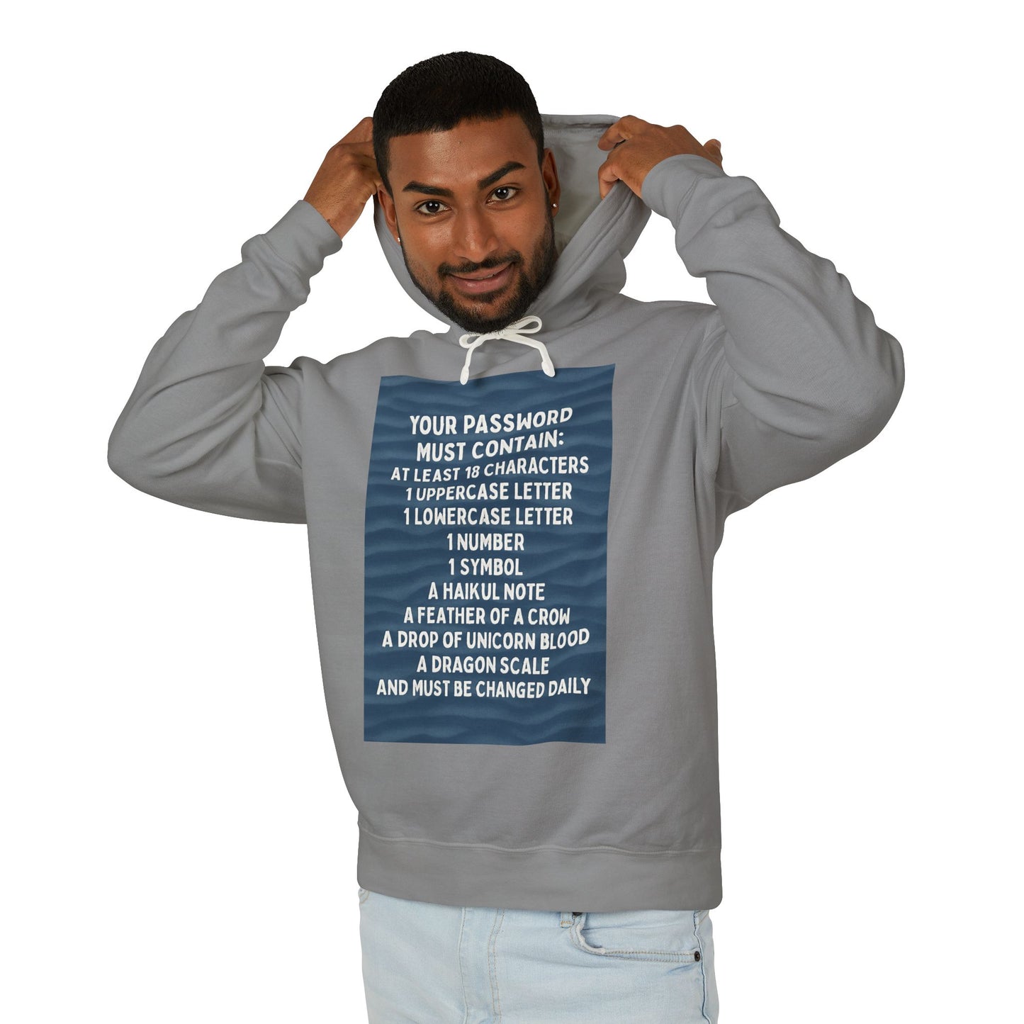 Password Unisex Lightweight Hoodie