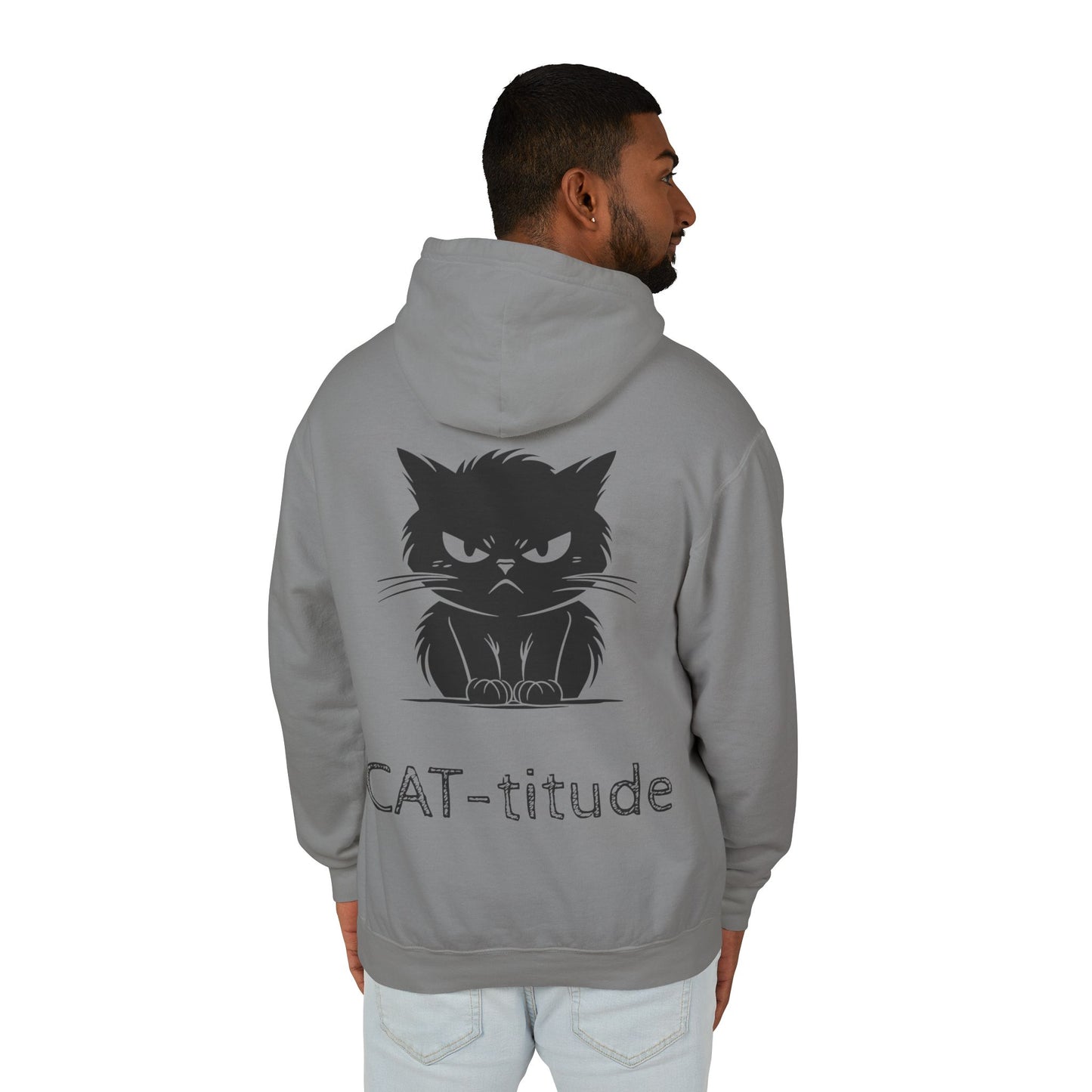 CAT-titude Unisex Lightweight Hoodie