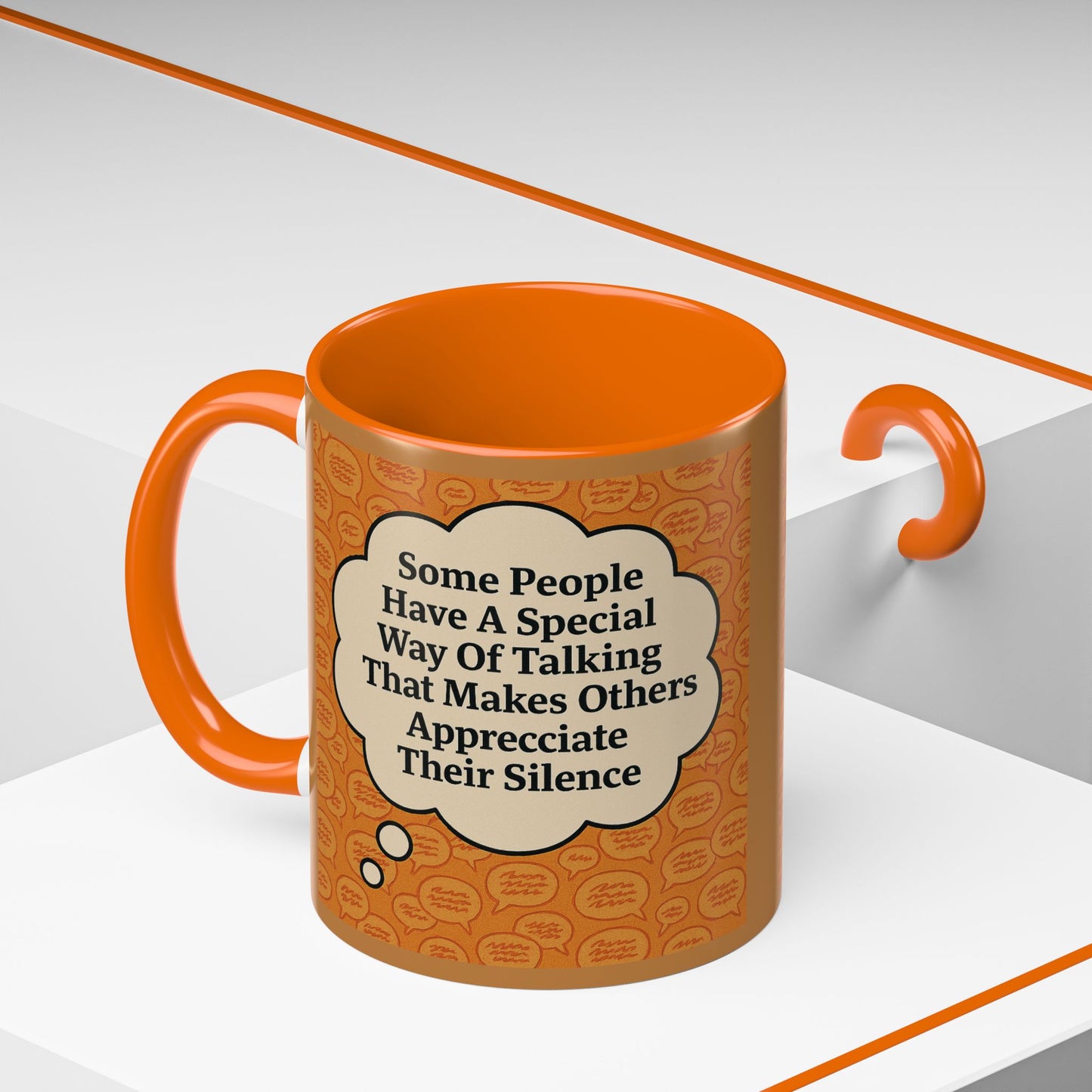 Special Way Of Talking 2-Tone Coffee Mug