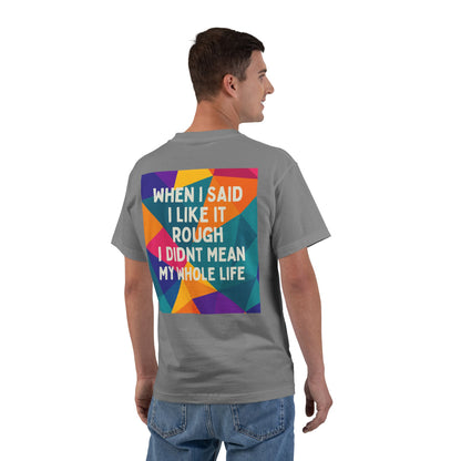 Like It Rough Men's Short-Sleeve Crewneck Tee