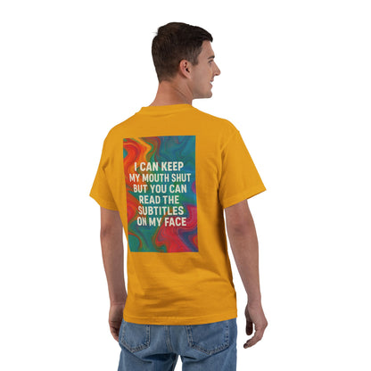Subtitles Men's Short-Sleeve Crewneck Tee
