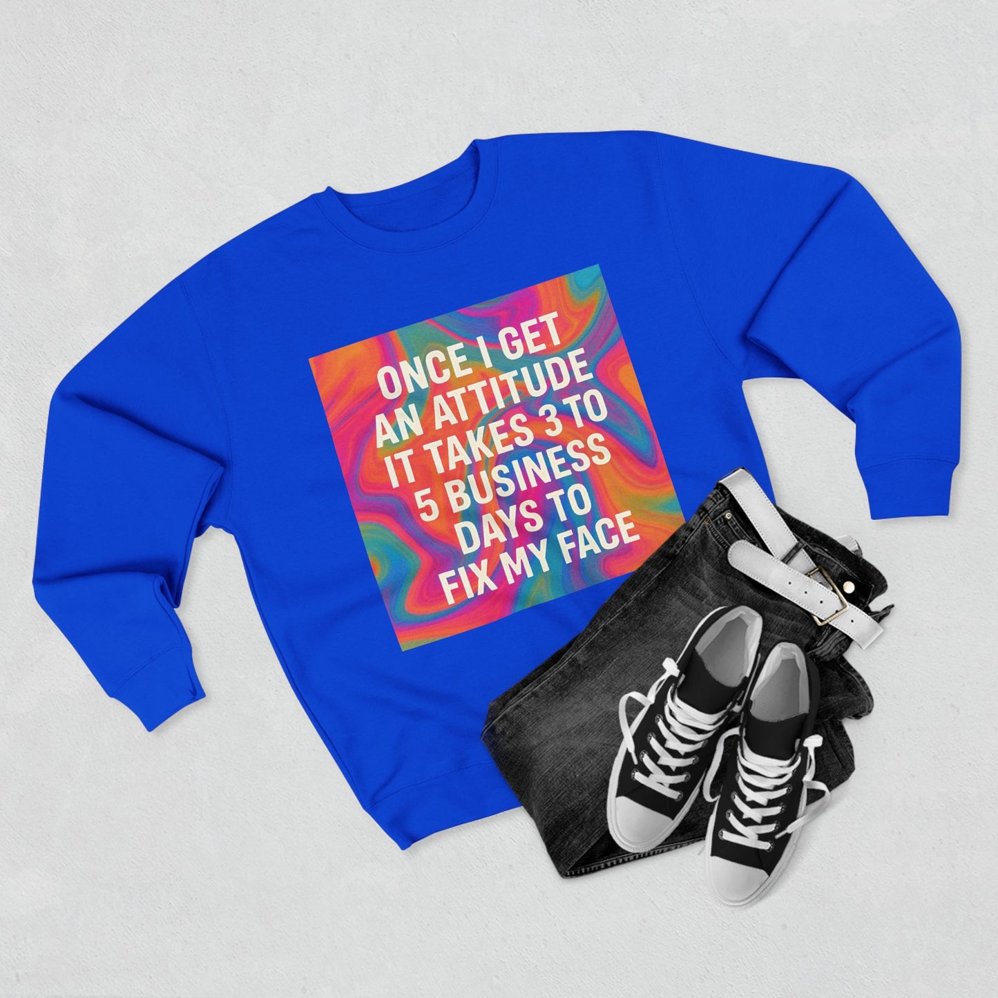 Fix My Face Unisex Crewneck Sweatshirt