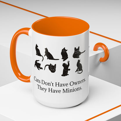 Cat Minions 2-Tone Coffee Mug