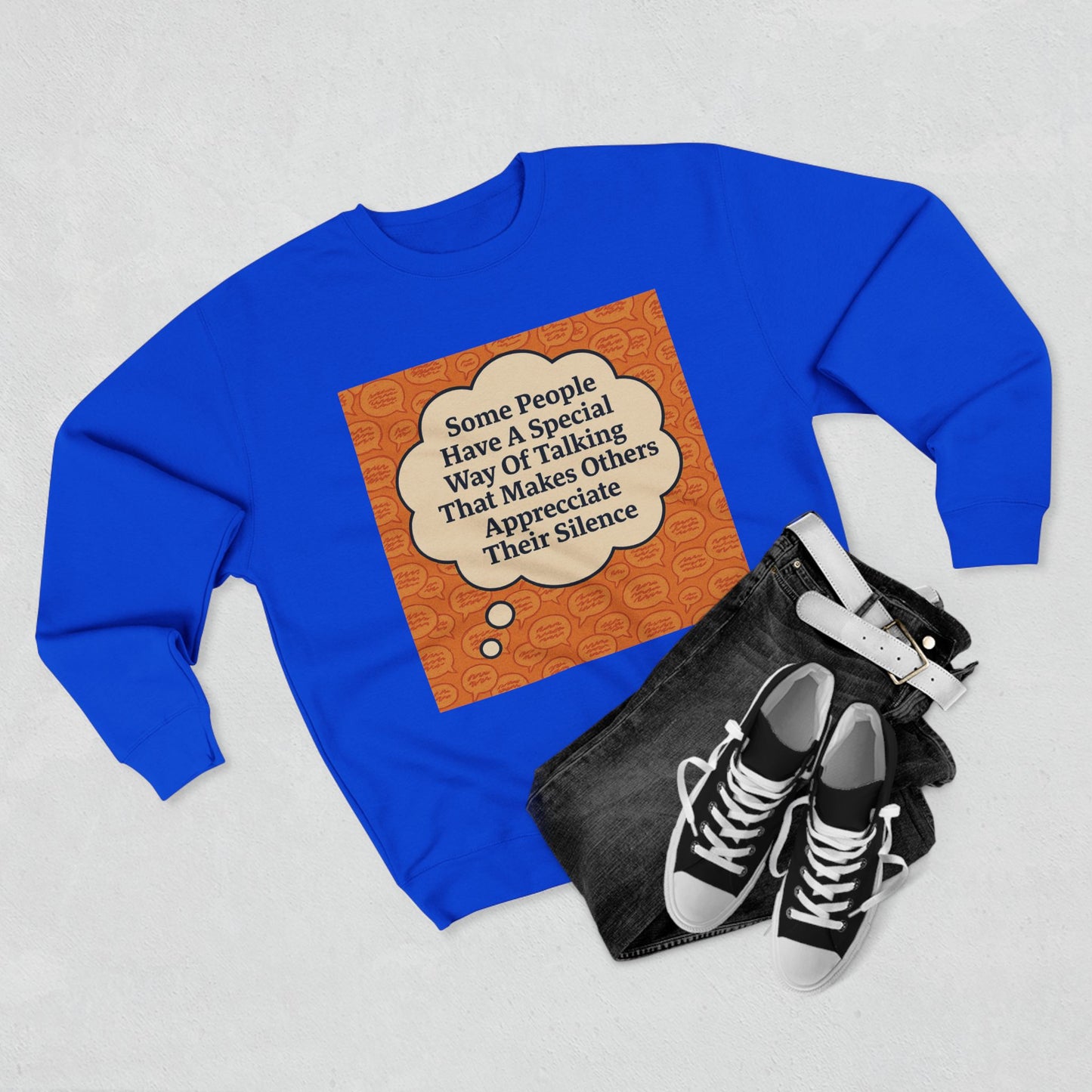 Special Way Of Talking Unisex Crewneck Sweatshirt
