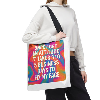 Fix My Face Tote Bag