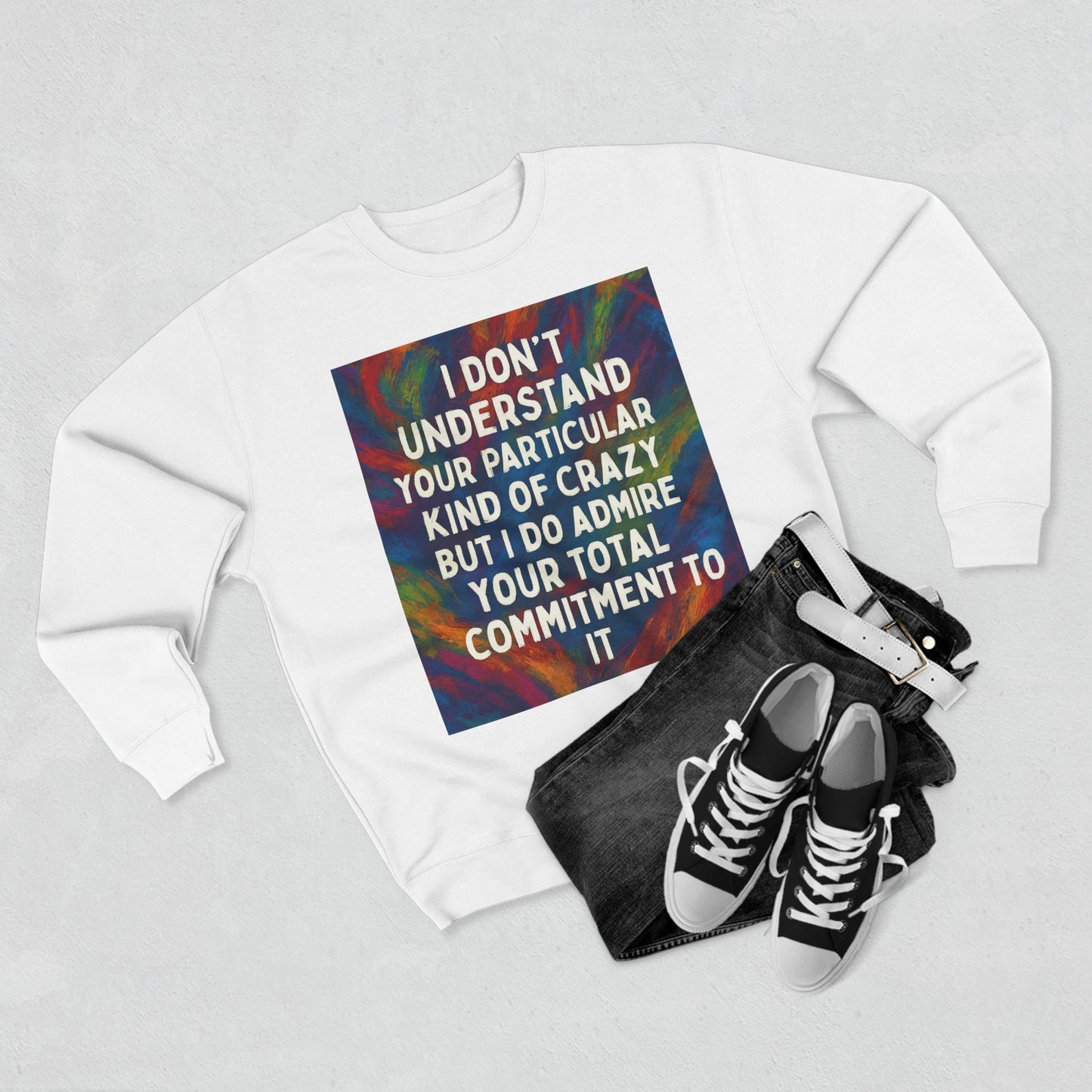 Kind Of Crazy Unisex Crewneck Sweatshirt