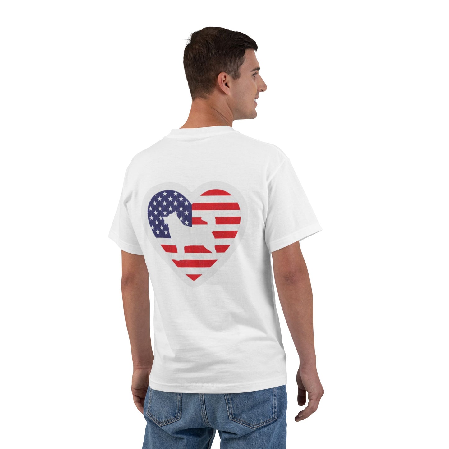 Malamute Flag Men's Short-Sleeve Crewneck Tee