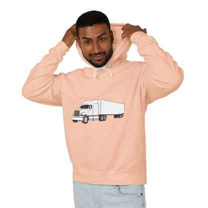 Semi Truck Unisex Lightweight Hoodie