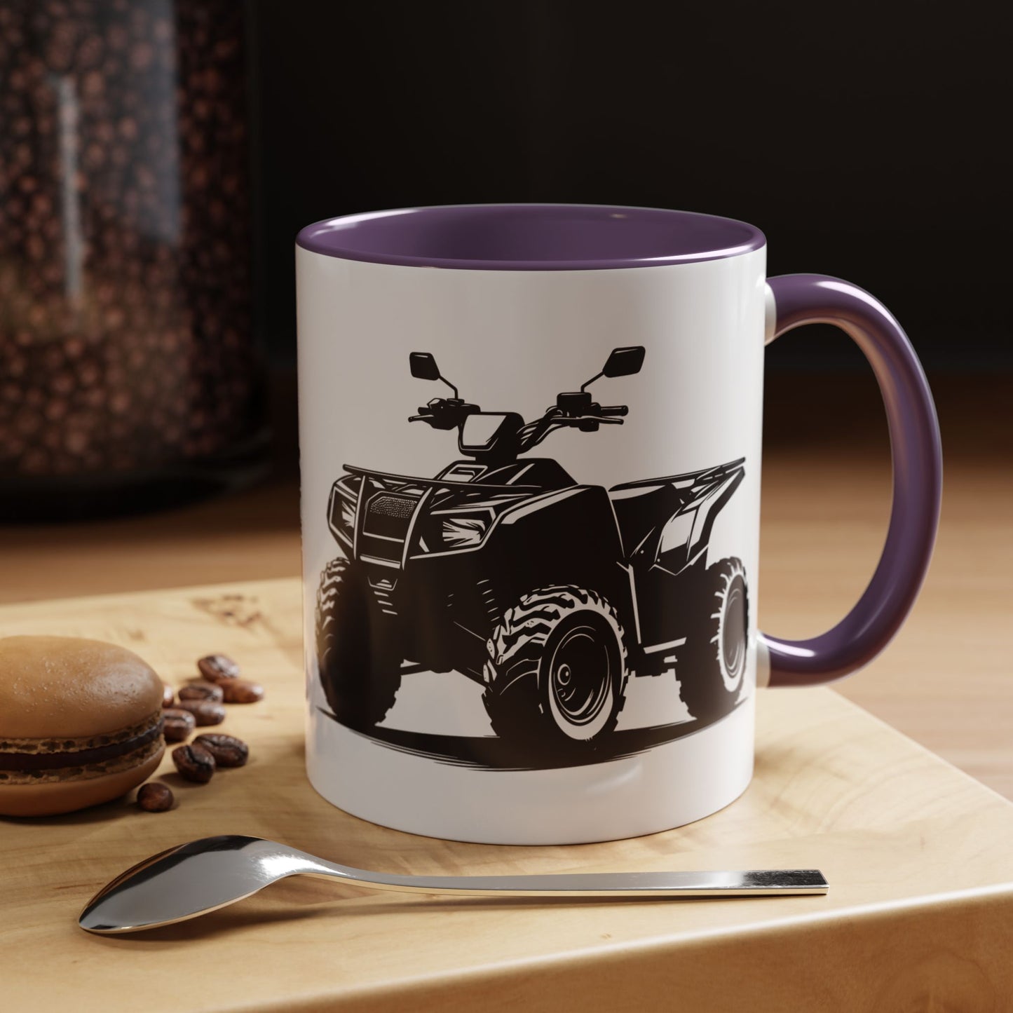 Off The Beaten Path Quad 2-Tone Coffee Mug