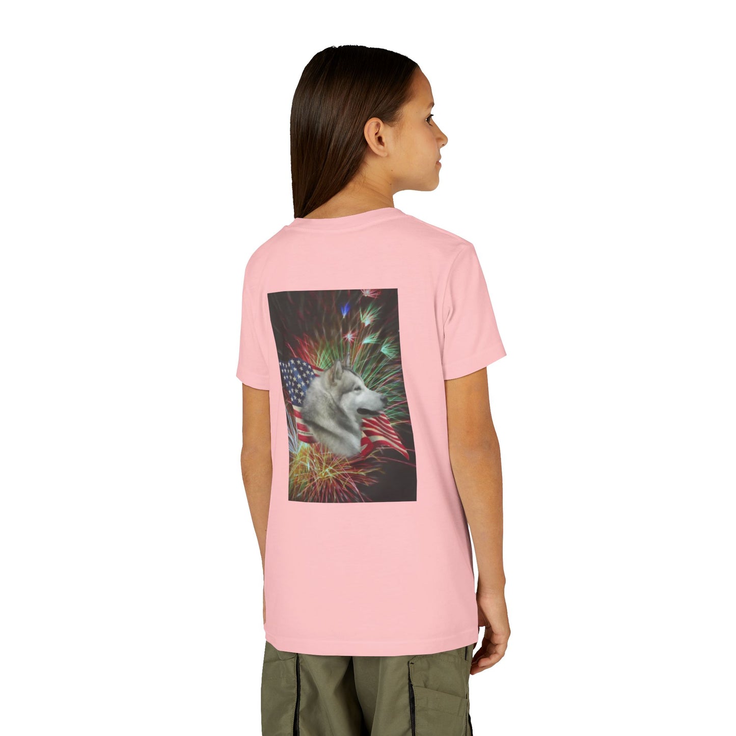 American Malamute Youth Unisex Short Sleeve Crewneck Tee