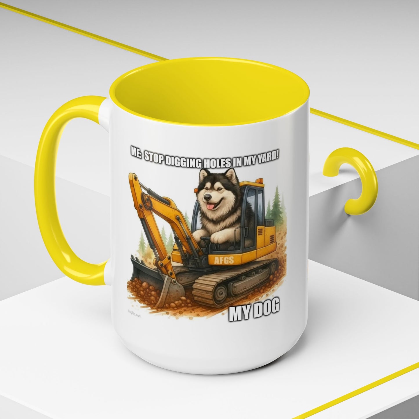 Digmaster 2000 2-Tone Coffee Mug