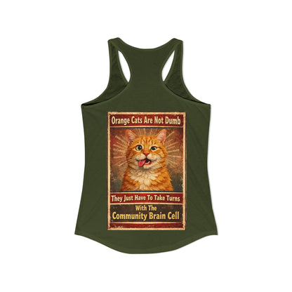 Community Brain Cell Women's Racerback Tank