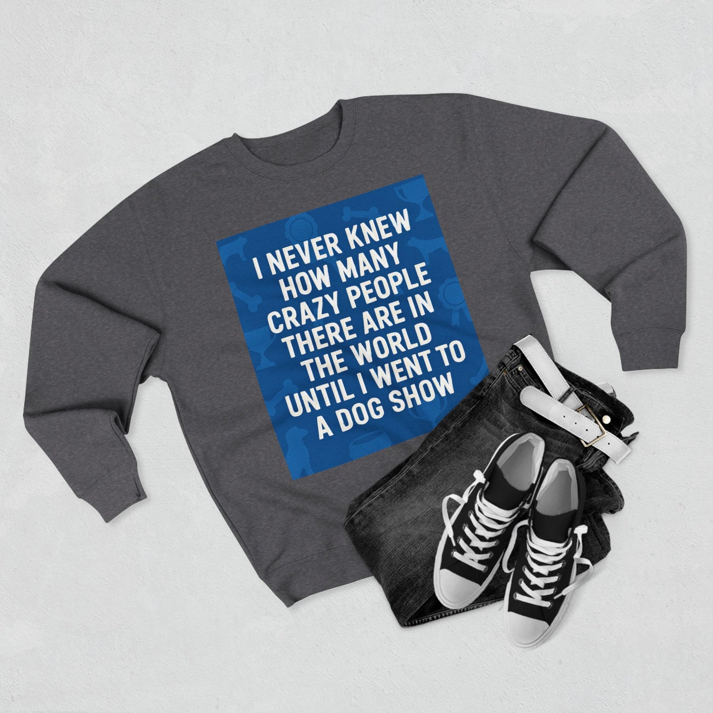 Never Knew Unisex Crewneck Sweatshirt