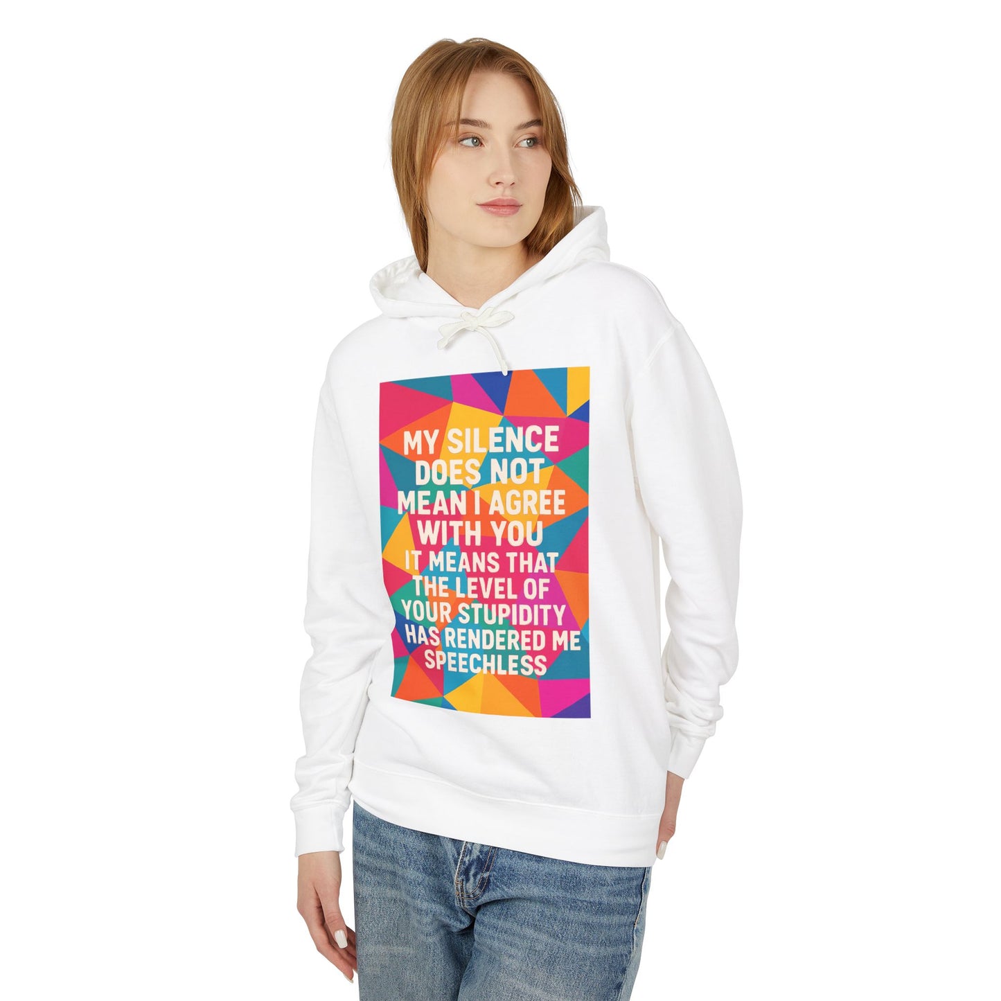Speechless Unisex Lightweight Hoodie