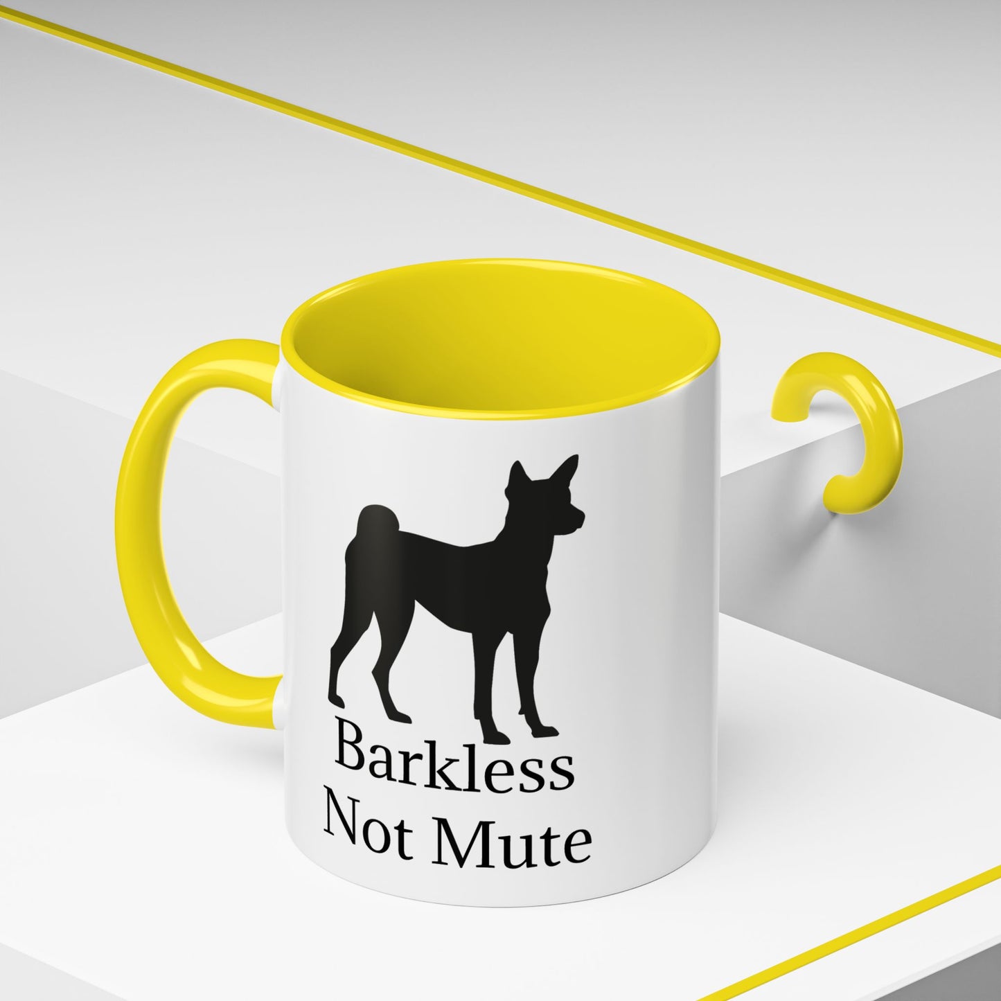 Barkless Not Mute 2-Tone Coffee Mug