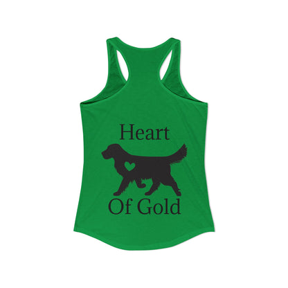 Heart Of Gold Women's Racerback Tank