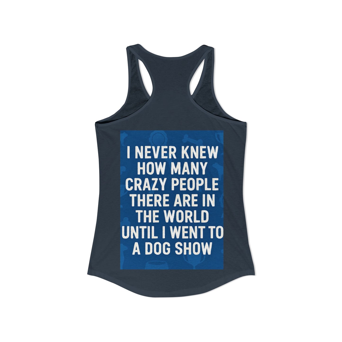 Never Knew Women's Racerback Tank