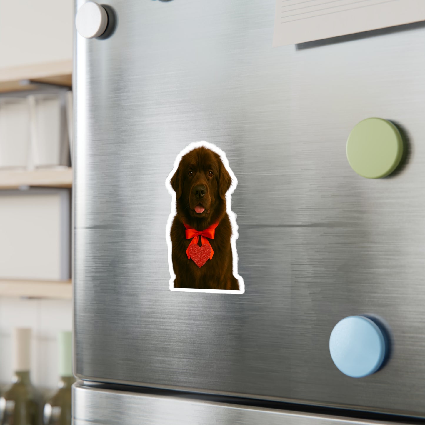 Cupid's Companion Newfie Vinyl Decal