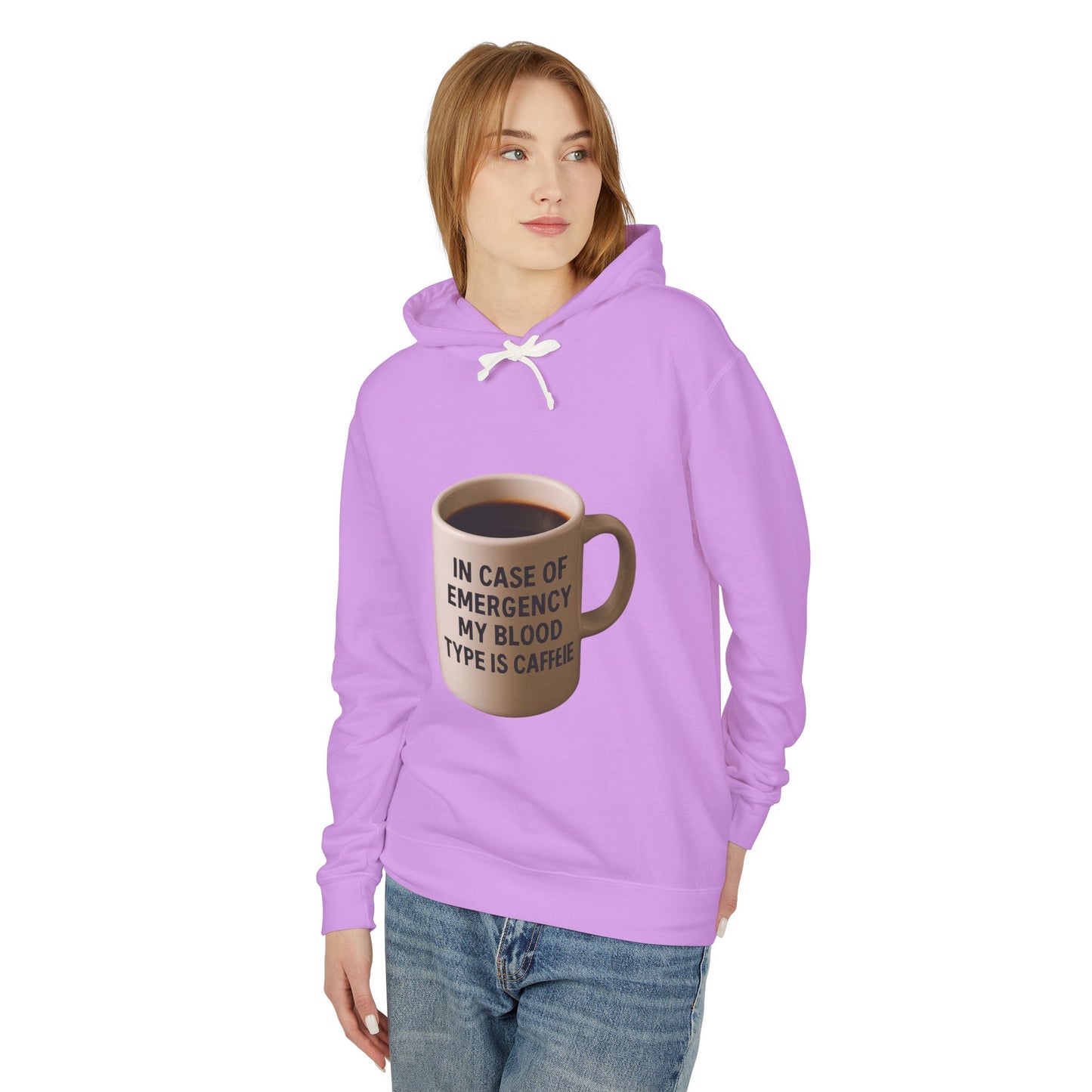Blood Type Unisex Lightweight Hoodie