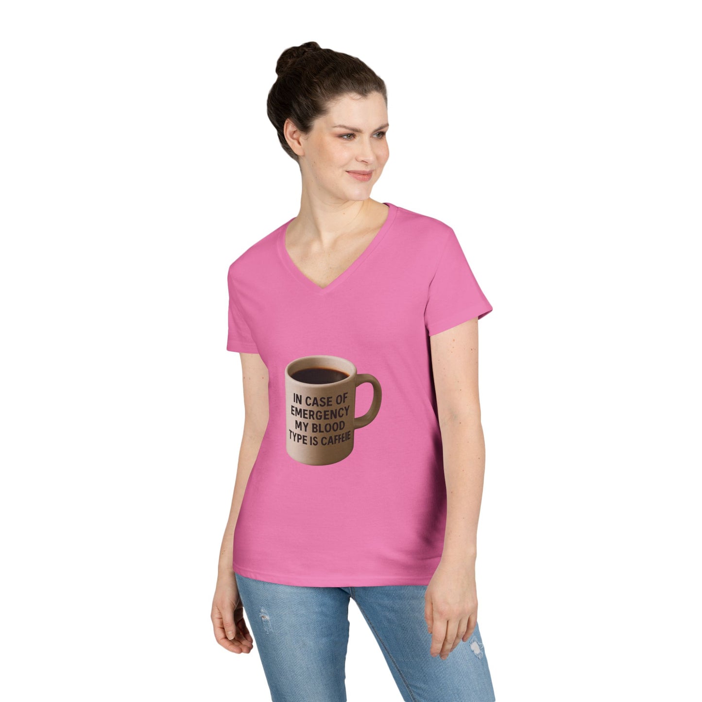 Blood Type Women's V-Neck T-Shirt