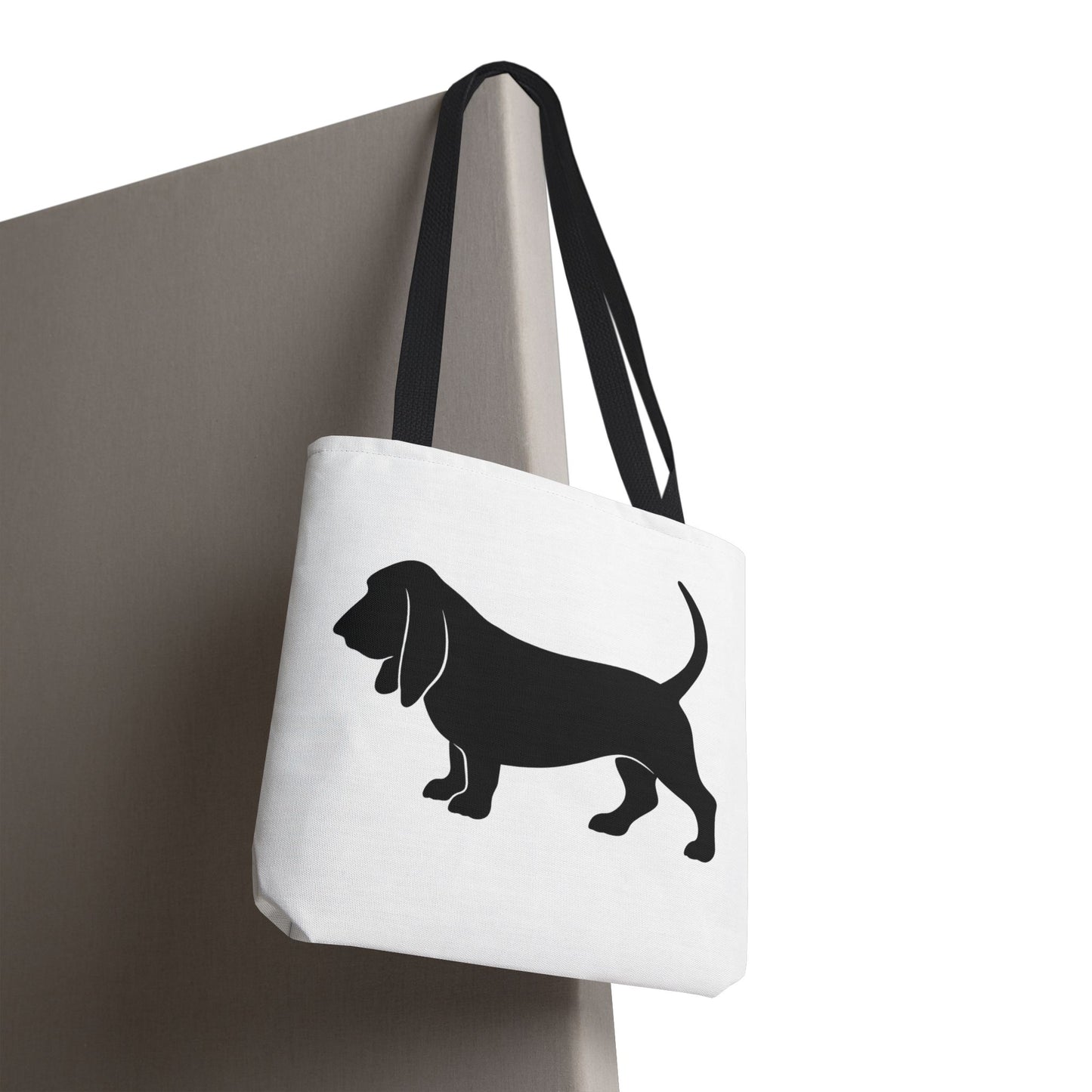 Basset Silhouette Tote Bag