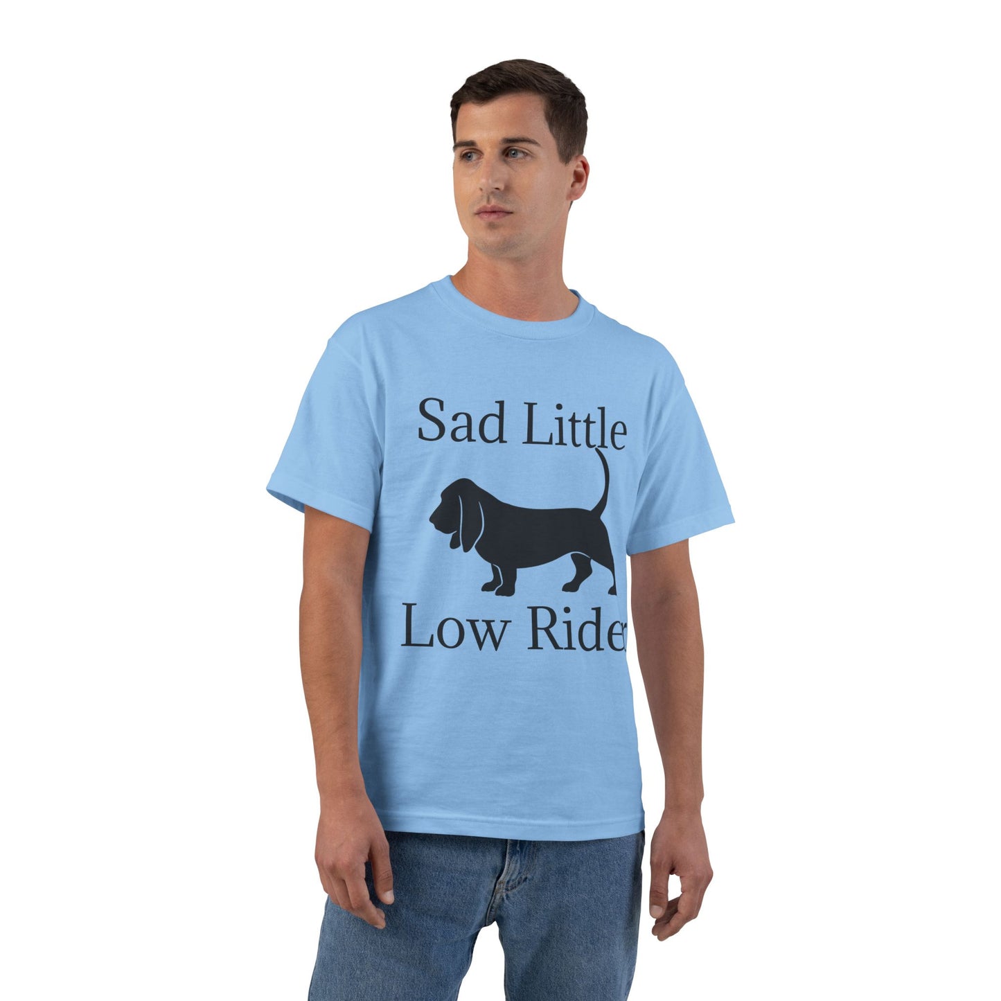 Sad Little Low Rider Men's Short-Sleeve Crewneck Tee