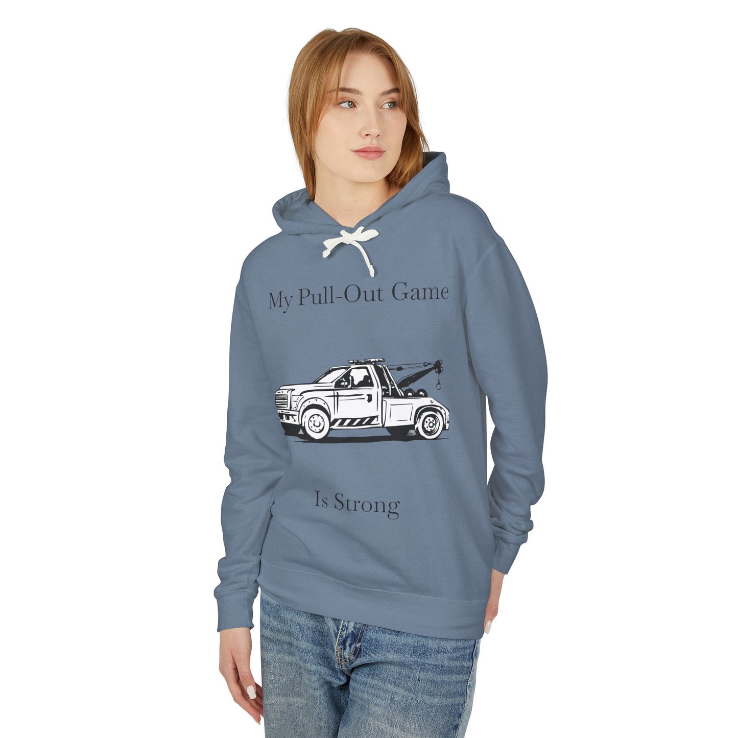 Pull Out Wheel Lift Tow Truck Unisex Lightweight Hoodie