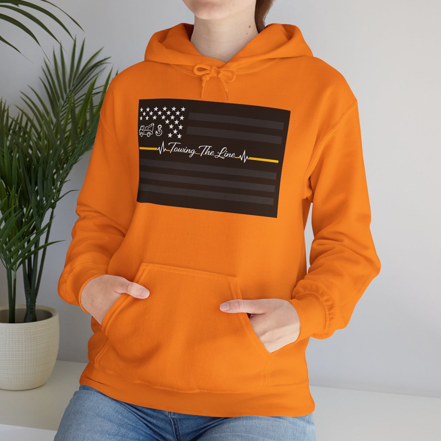 Thin Yellow Line Unisex Hoodie