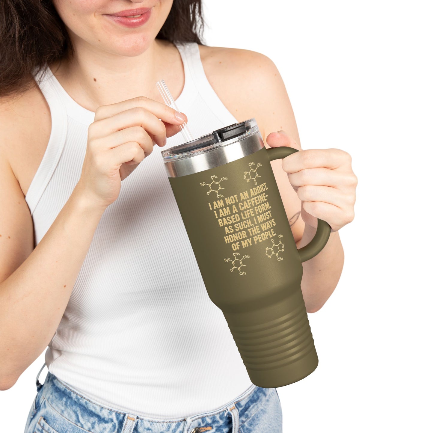 Not An Addict Insulated Travel Mug