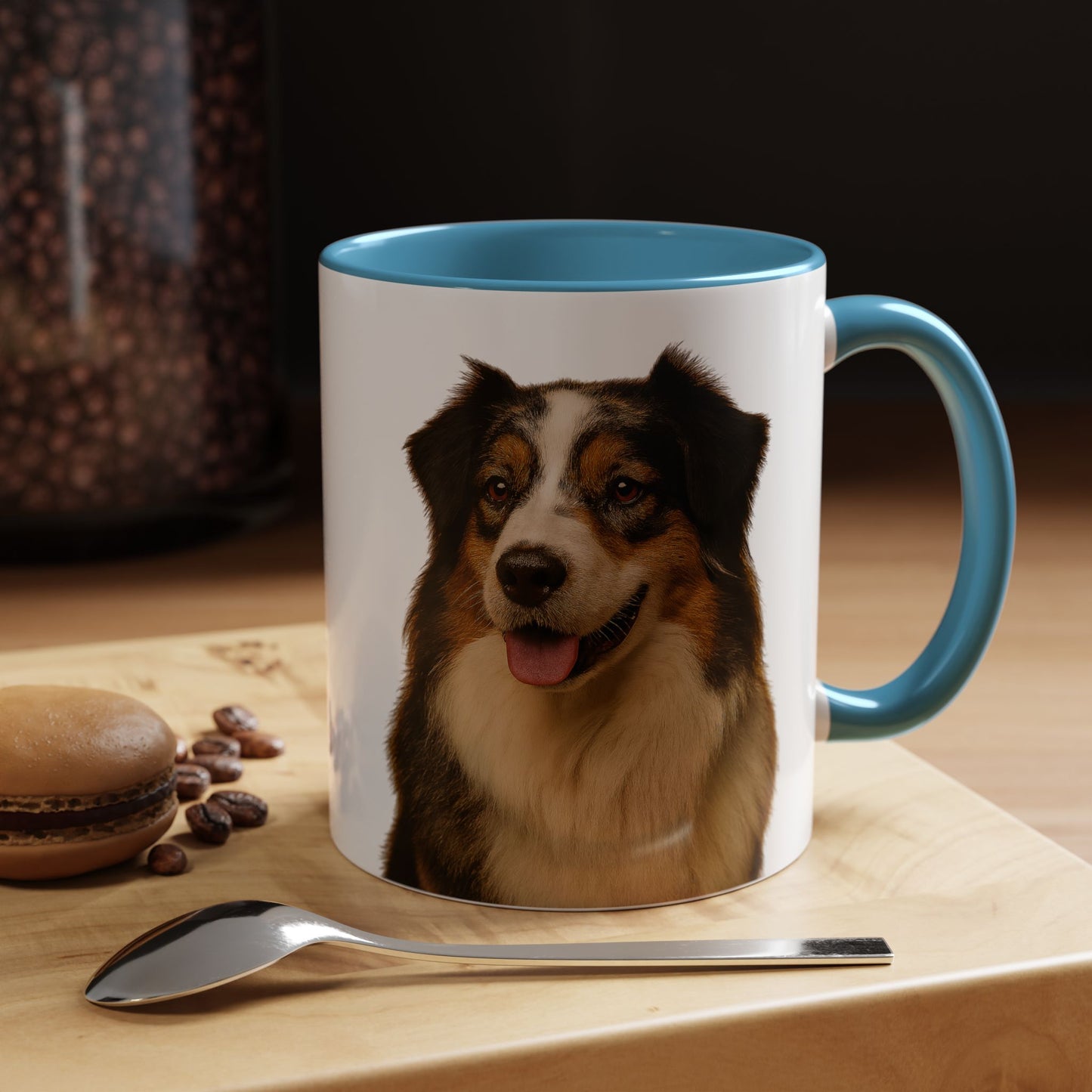 Aussie Head 2-Tone Coffee Mug