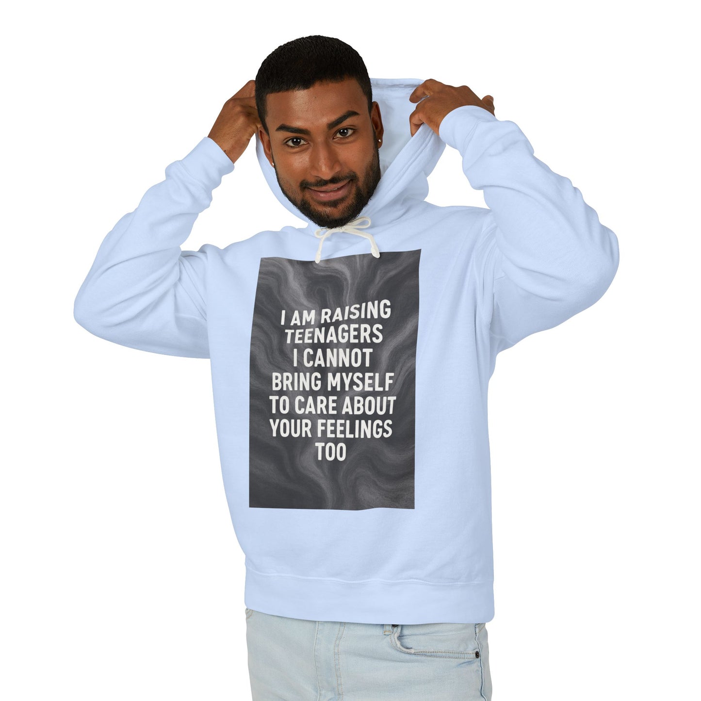 Raising Teenagers Unisex Lightweight Hoodie
