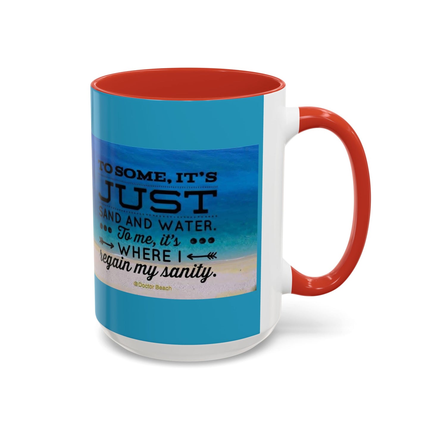 Dr. Beach 2-Tone Coffee Mug