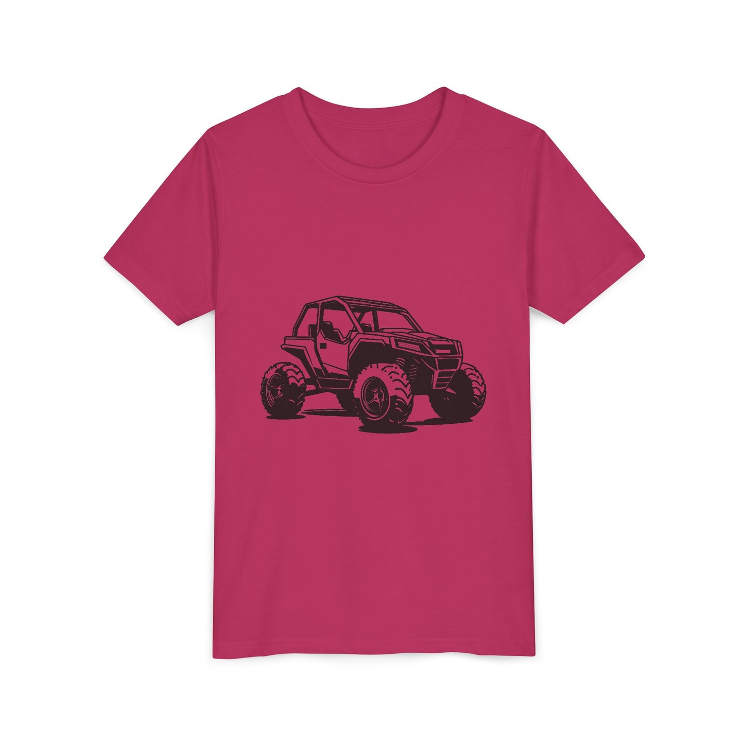 Off The Beaten Path Side By Side Youth Unisex Short Sleeve Crewneck Tee