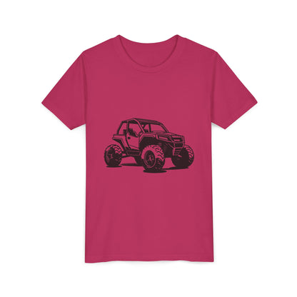 Off The Beaten Path Side By Side Youth Unisex Short Sleeve Crewneck Tee