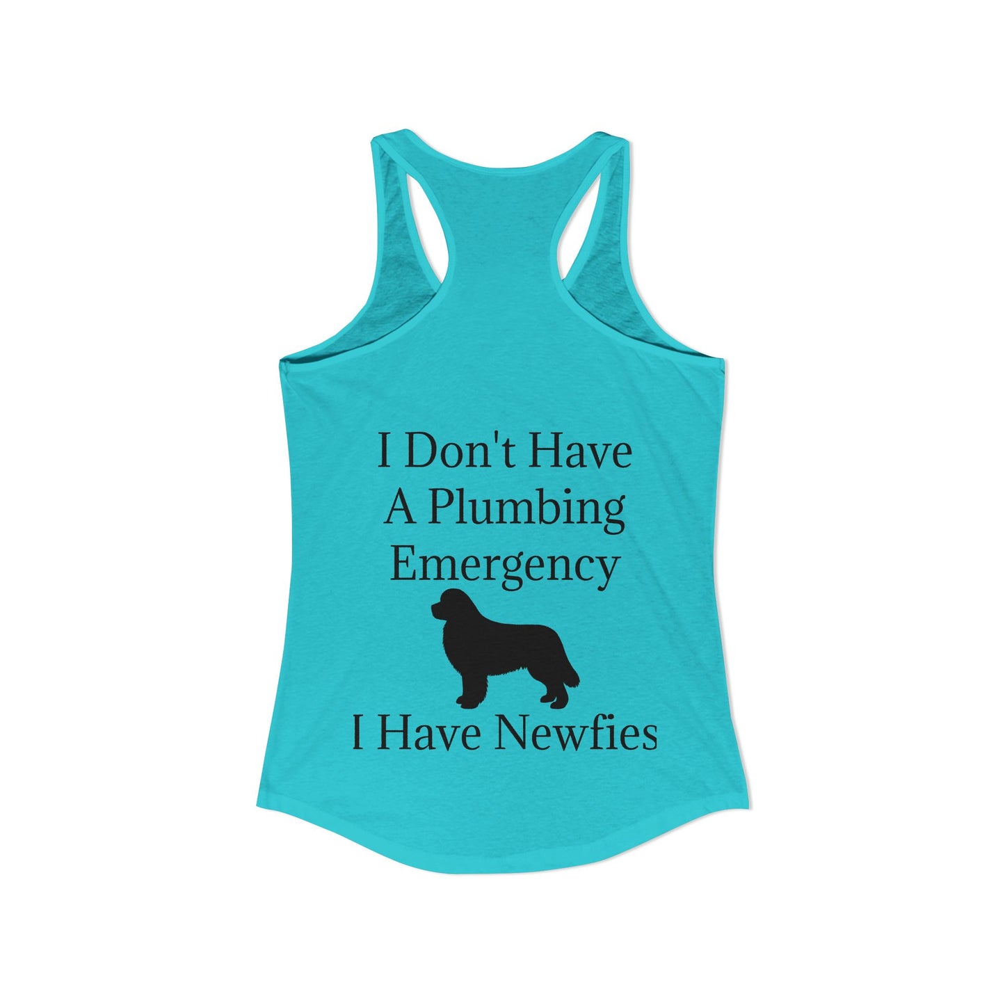 Plumbing Emergency Women's Racerback Tank